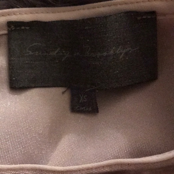 Sunday in Brooklyn Velvet bell sleeved dress - Picture 2 of 4